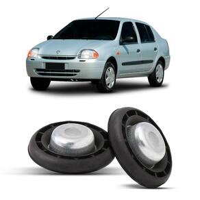 Par Prato Calço Superior Dianteiro Clio Sedan 2000 Até 2003