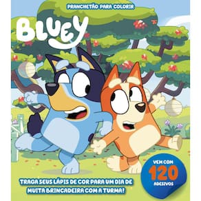 Bluey Pranchetão para Colorir