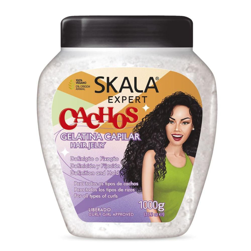 Gelatina Capilar Cachos Skala Hair Jelly 1000G