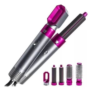 Escova Secadora Elétrica Cabelo Alisador 5X1 Modeladora