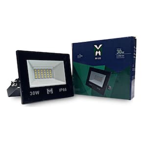Refletor LED 30W 6500k IP66 - Kit com 5 Unidades