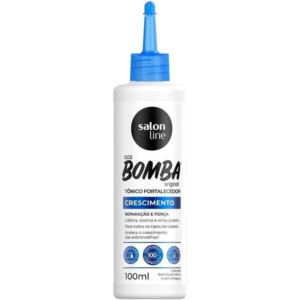 SalonLine Tônico Fortalecedor SOS Bomba Cresimento - 100ml