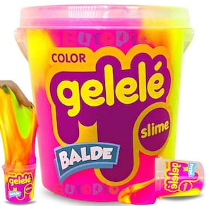 Slime Colorida Gelelé  - 2Cores - 457G