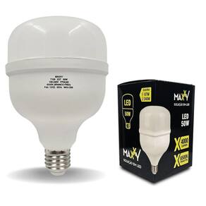 Lâmpada Bulbo 50W Fria E27 - Branco Frio - 4000lm - 25.000H