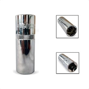 Soquete De Retirar Vela Magnético Encaixe 1/2 16Mm Sextavado