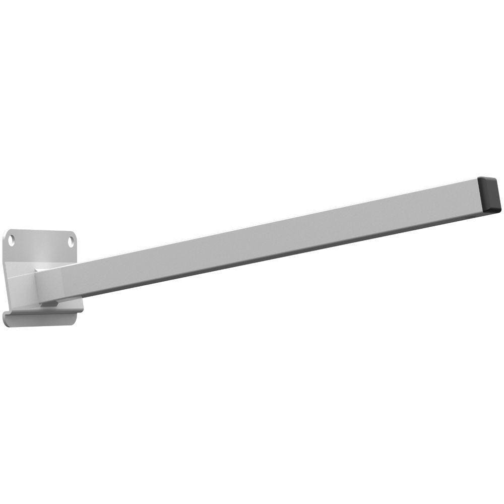 Suporte Refletor Inclinado Parede Braço 30 Cm Branco