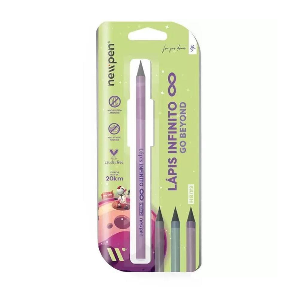 Lápis Infinito Newpen - Não aponte, duração 100x