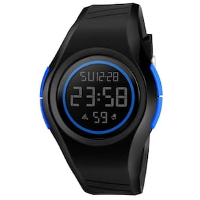Relógio masculino SKMEI LED Digital Sports Outdoor Impermeável Azul
