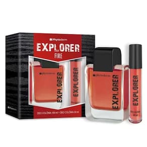 Kit Deo Colônia 100Ml + Deo Colônia 30Ml Phytoderm Explorer Fire