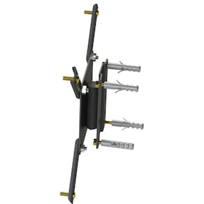 SUPORTE TV 10" a 42" VESA 200X200 1 MOVIMENTO PRETO