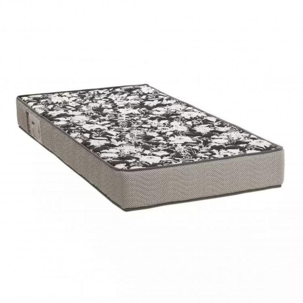 Colchão Solteiro Espuma D26 Physical Ultra Resistente Ortobom 20x88x188cm Preto/Branco