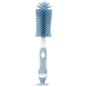 Escova Para Mamadeiras Silicone Azul Buba
