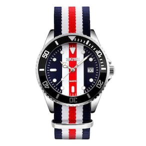 Relógio SKMEI Fashion Analog Quartz s Casual Nylon Band