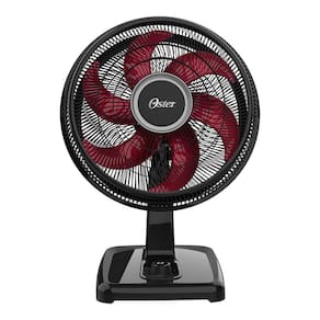 Ventilador OVTR481 40cm Preto com Vermelho Oster
