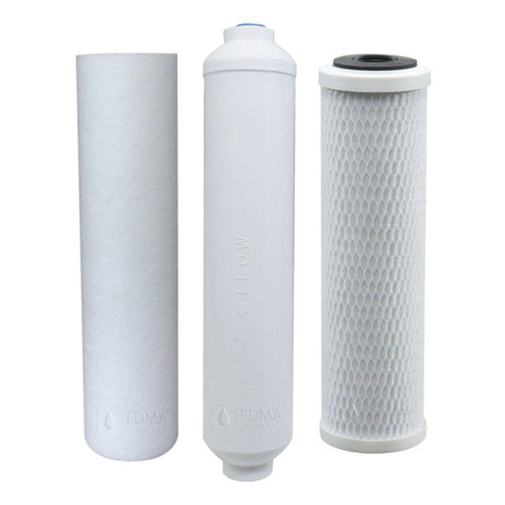Kit Refil FIltro Consumo 3 Estágios Alcalinizante