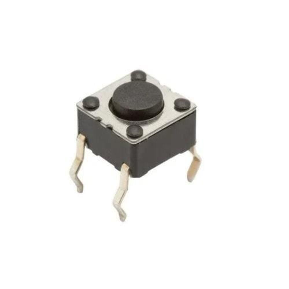 Kit Chave Tactil 180 6 X 6 X 4,3Mm 4 Terminais 100 Peças