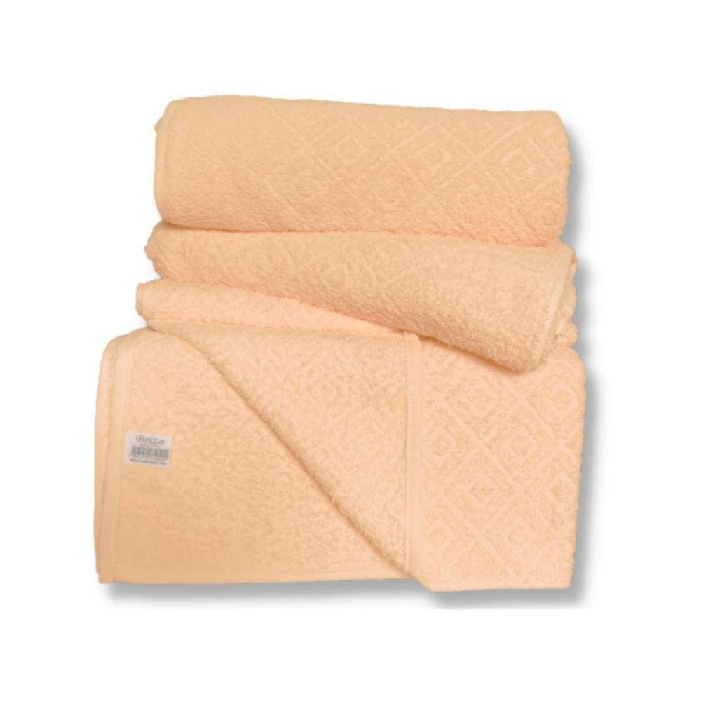 Toalha De Banho Briza Banhão  0,80 X 1,50M  Losango Salmão