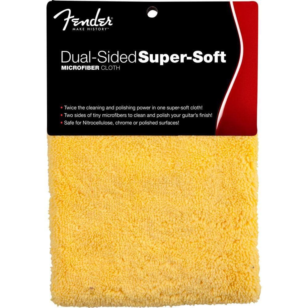 Flanela de Microfibra Polimento Fender Super Soft Amarelo