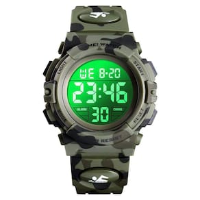 Relógio Tephea Kids Military Digital LED à prova d`água (Exército)