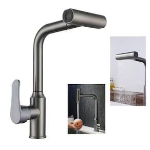Torneira Gourmet Monocomando Cozinha Agua Quente Fria Rotaçao 360 Quatro Modos Jatos de Agua