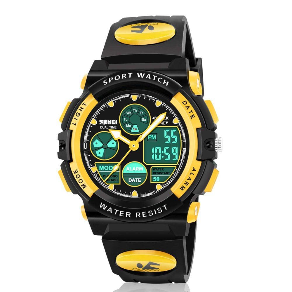 Relógio digital ATIMO Waterproof Sports Alarm Cronômetro para Ki