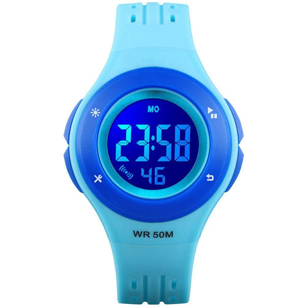 Relógio VILIYSUN Kid 50m Waterproof LED Alarm Cronômetro