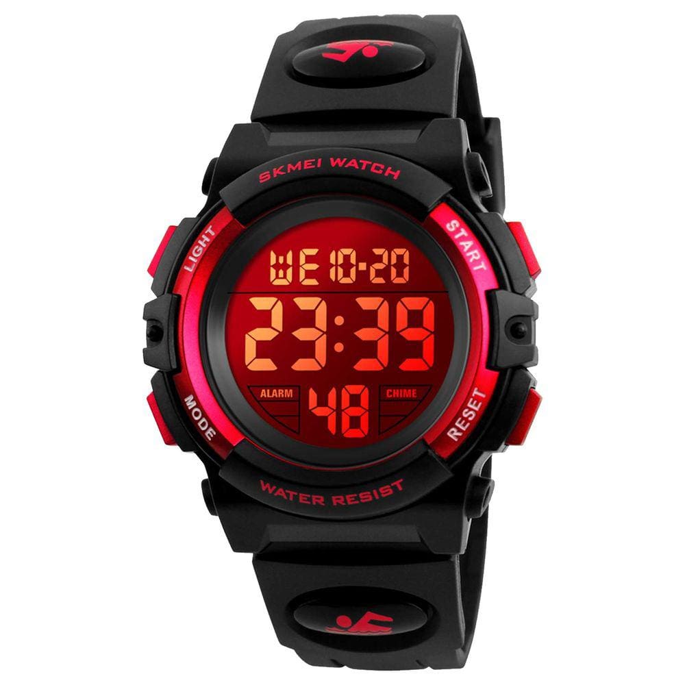 Relógio infantil USWAT Digital LED Sport 50m à prova d`água para meninos e meninas