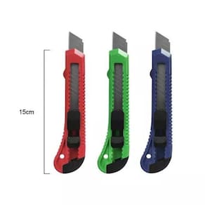 Estilete Retrátil 15Cm Art Desiging Cores Diversas