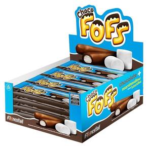 Chocolate Florestal Chocofofs Marshmallow Baunilha 288g - 1 Embalagem com 16 Unidades