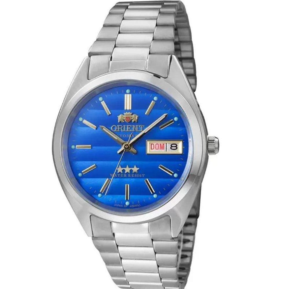 Relógio Orient Automático Masculino Azul 469Wa3F A1Sx
