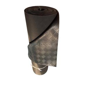 Tapete Borracha Antiderrapante Xadrez 3mm 1,0m x 3m Elite