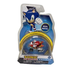 Carrinho Sonic Knuckles Metal Diecast Fun F0107-4