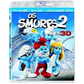 Smurfs 2, os (Blu-Ray 2d + Blu-Ray 3D + DVD)