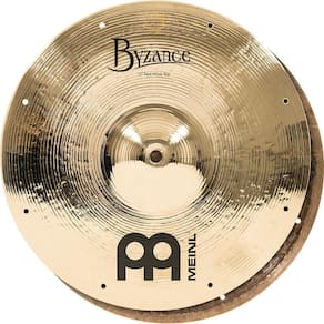 Prato Bateria Chimbal Meinl Byzance Brilliant Fast Hats 13