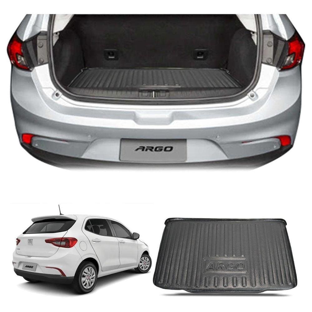 Tapete Bandeja De Porta Malas Fiat Argo Preto Especifico