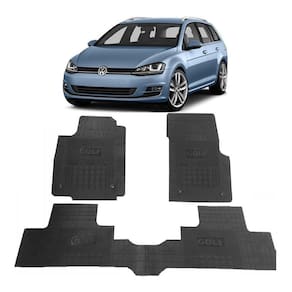 Jogo Tapete Interno Reforçado Vw Golf Tsi 2013 Á 2018 Preto