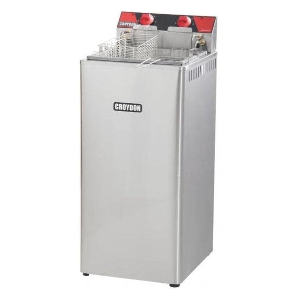 Fritadeira Elétrica FA-28 Croydon 18L Óleo / 3L Água 2 Cestos 8000Watts