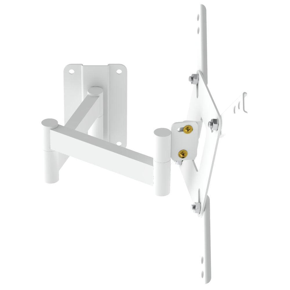 Suporte Tv 10" A 42" Vesa 200x200 4 Movimentos - Branco