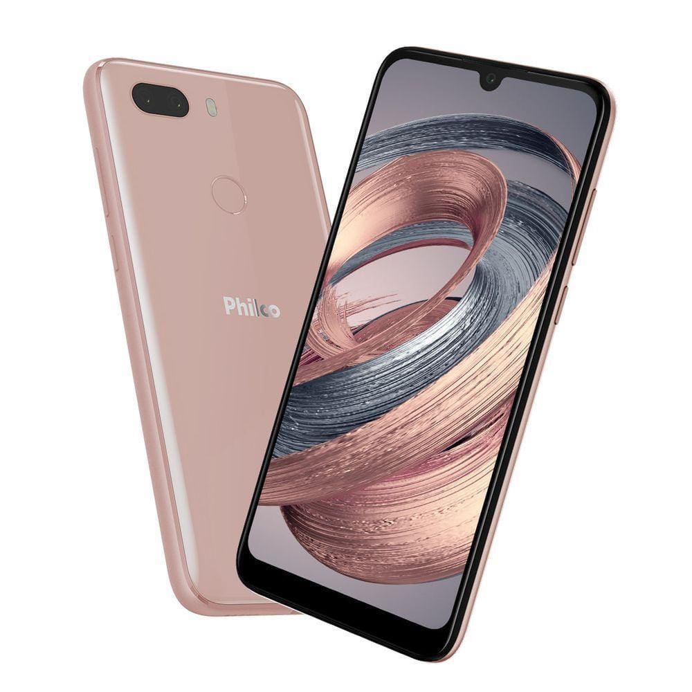 Smartphone Philco Pcs02rg Hit Max 128gb Drop Notch 6 Ips Hd+