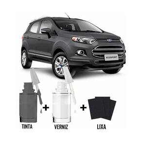 Tinta Tira Risco Retoque Automotivo Cinza Camburi Cinza