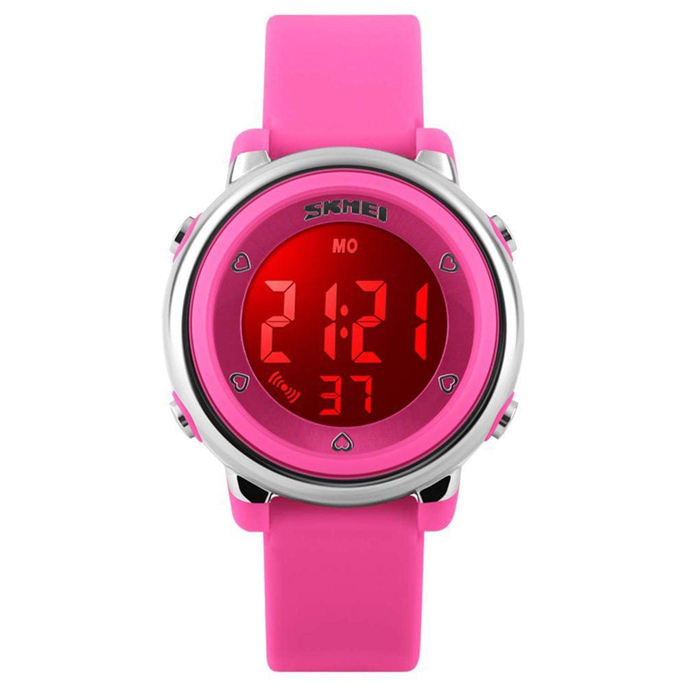 Relógio esportivo Etway Kids Waterproof LED Alarm Cronômetro