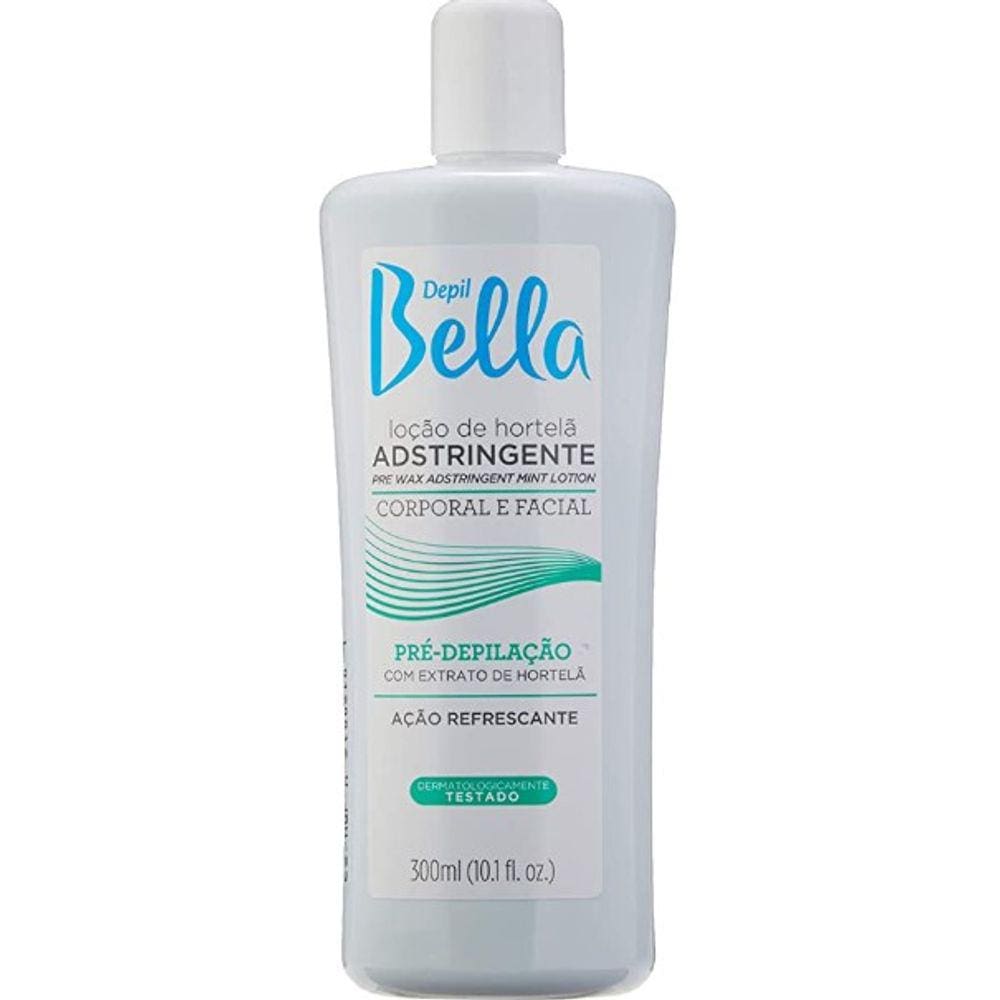 Pré Depilação Depil Bella 300ml Adstringente Hortelã