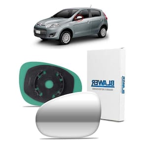 Lente Retrovisor Com Base Palio Atractive 12-15 Ld Esquerdo