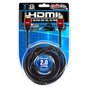 Cabo Hdmi 2.0 - 4K, Ultra Hd, 3D, 19 Pinos - 5 Metros