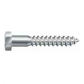 Parafuso sextavado com rosca soberba 3/8""x 70 ch.9/16"" nac - Ciser ou Belenus