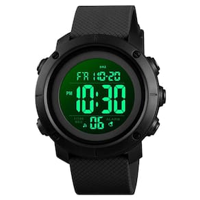 Relógio esportivo digital TCOINERY LED impermeável para homens