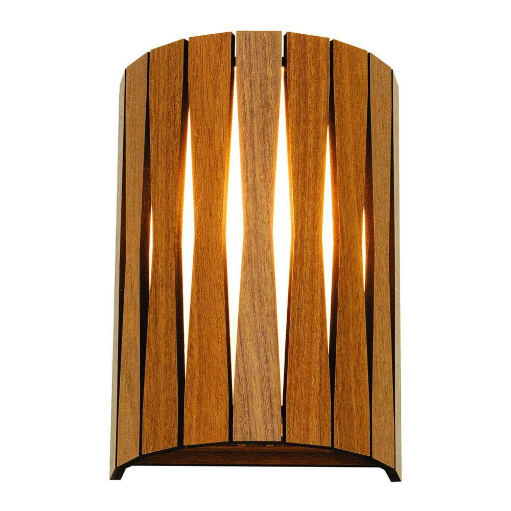 Arandela Luminária Decorativa Madeira Guarita Red