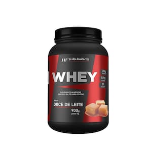 Whey Protein De Doce De Leite 900G Hf Suplements
