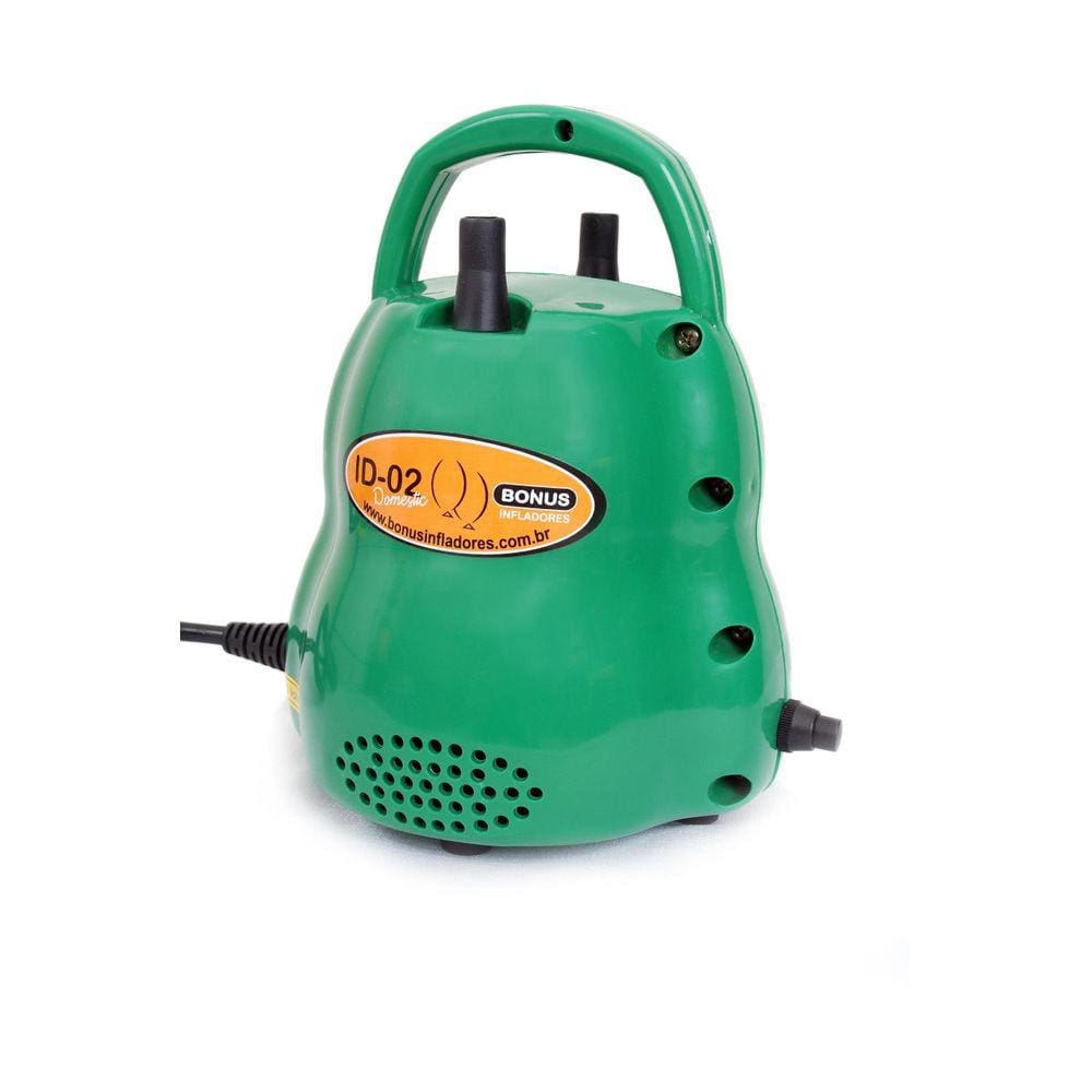 Inflador De Balões Id02 Domestic Verde 220Volts