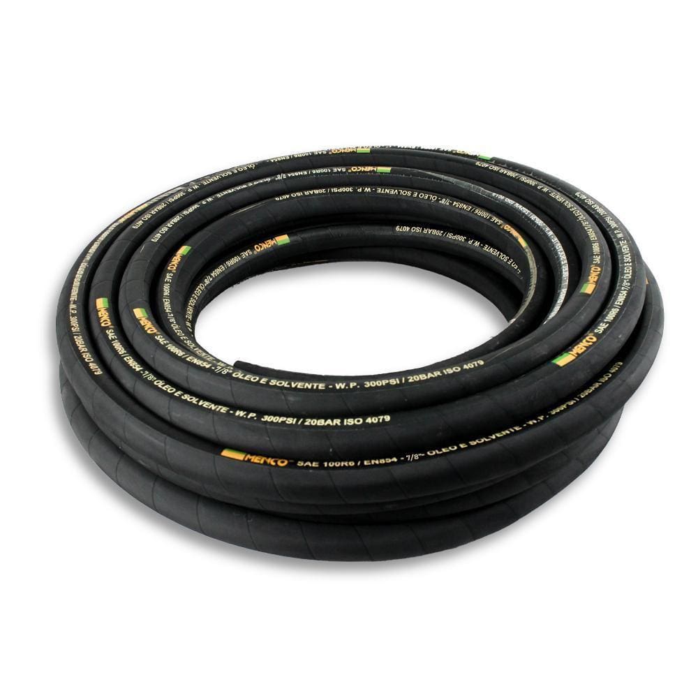 Mangueira Hidráulica 7/8 Pol R6 Menco - 40m - Reforço Nylon